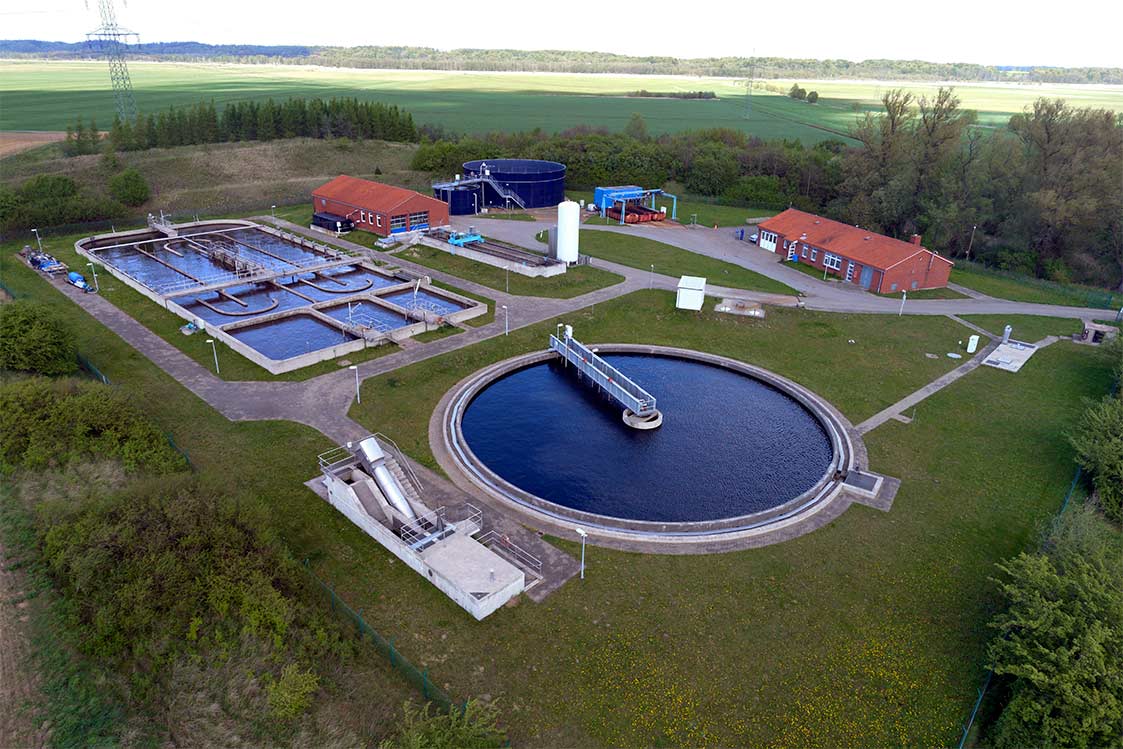 Wasser und Abwasser GmbH -Boddenland- | Klärwerk Kneese